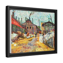 The Factory (1887) by Vincent Van Gogh. Original from the Barnes Foundation. - NOMADEN ART GALLERY