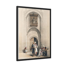 Modern mansion showing the arabesque architecture of Cairo illustration by David Roberts (1796–1864)