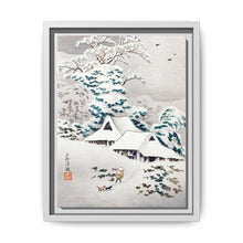 Sawatari in Snow (1936) print in high resolution by Hiroaki Takahashi - NOMADEN ART GALLERY