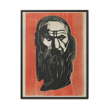 Head of an Old Man with Beard (1902) by Edvard Munch - NOMADEN ART GALLERY