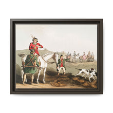 Illustration of hawking from The Costume of Yorkshire (1814) by George Walker - NOMADEN ART GALLERY