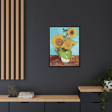 Vincent van Gogh's Vase with Three Sunflowers (1888) - NOMADEN ART GALLERY