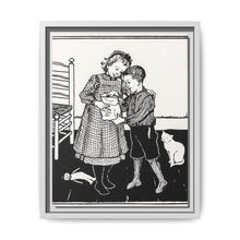 A boy and a girl by Julie de Graag - NOMADEN ART GALLERY