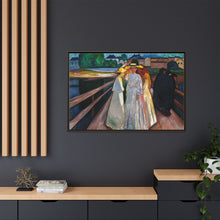 Edvard Munch's On the Bridge (1903) - NOMADEN ART GALLERY