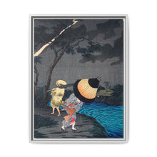 Thunderstorm at Tateishi (ca.1924–1925) print in high resolution by Hiroaki Takahashi. - NOMADEN ART GALLERY