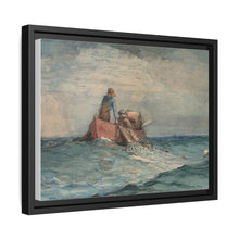 Hauling in the Nets (1887) by Winslow Homer