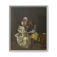 A Glass of Lemonade (ca. 1664 (Baroque)) by Gerard Terborch II and Workshop of Gerard Terborch II - NOMADEN ART GALLERY
