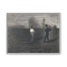 Peasants (ca. 1881–1884) by Georges Seurat - NOMADEN ART GALLERY