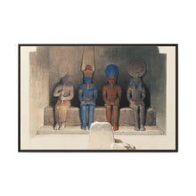 Sanctuary of the Temple of Aboo Simbel Nubia illustration by David Roberts (1796–1864) - NOMADEN ART GALLERY