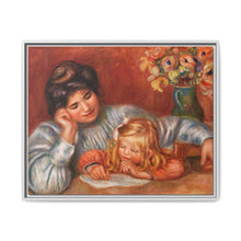 Writing Lesson (La Leçon d'écriture) (1905) by Pierre-Auguste Renoir. - NOMADEN ART GALLERY