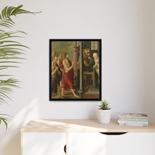 Panel of an Altarpiece with Dispute with the Doctors, on verso is Appearance of Christ to his Mother (c. 1520 - c. 1535) by Master of Alkmaar