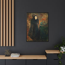 Lady in Black by Edvard Munch - NOMADEN ART GALLERY
