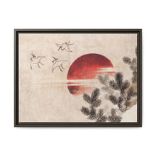 Katsushika Hokusai's birds and sunset, from Album of Sketches (1814) - NOMADEN ART GALLERY