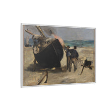 Tarring the Boat (Le Bateau goudronné) de Édouard Manet
