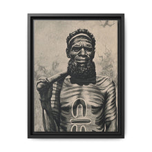 A shaman or medicine man with extensive body painting, Worgaia, Central Australia - NOMADEN ART GALLERY
