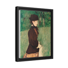 Young Woman in a Garden (Jeune femme dans un jardin), (1879) by Édouard Manet - NOMADEN ART GALLERY
