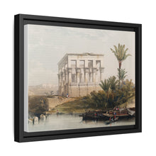 The hypaethral temple at Philae called the Bed of Pharaoh illustration by David Roberts (1796–1864)