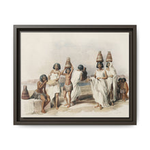 Nubian women at Kortie on the Nile illustration by David Roberts (1796–1864) - NOMADEN ART GALLERY