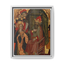 Saint Katherine of Alexandria before the Roman Emperor by Nicolás Solano - NOMADEN ART GALLERY