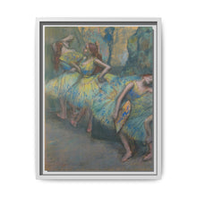 Ballet Dancers in the Wings (c. 1890–1900) by Edgar Degas - NOMADEN ART GALLERY