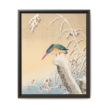 Kingfisher in the snow (1925 - 1936) by Ohara Koson