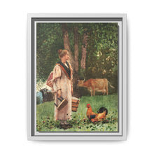The Milk Maid (1878) by Winslow Homer - NOMADEN ART GALLERY