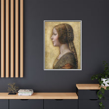 Leonardo da Vinci's Profile of a Young Fiancée (1495)