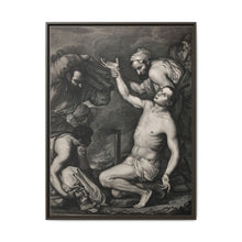 The martyrdom of Saint Laurence of Rome. Etching after J. Ribera. - NOMADEN ART GALLERY