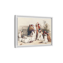 In the slave market at Cairo illustration by David Roberts (1796–1864)