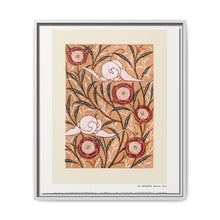 Art Nouveau Flower pattern stencil print in oriental style - NOMADEN ART GALLERY