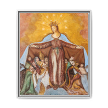 Fresco of Virgin-of-Mercy on the northern wall of the subsidiary church Saint Anna in Saager - NOMADEN ART GALLERY