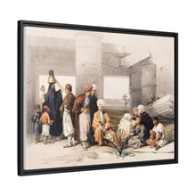 Entrance of the Temple of Amun Thebes illustration by David Roberts (1796–1864)