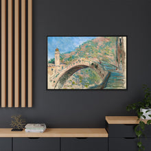 Claude Monet's Bridge at Dolceacqua (1884) - NOMADEN ART GALLERY