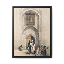 Modern mansion showing the arabesque architecture of Cairo illustration by David Roberts (1796–1864) - NOMADEN ART GALLERY