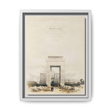 Great gateway leading to the Temple of Karnak Thebes illustration by David Roberts (1796–1864) - NOMADEN ART GALLERY