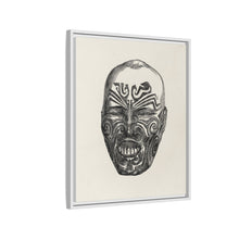 Ancient face from 19th Century Grammar of Ornament by Owen Jones. - NOMADEN ART GALLERY