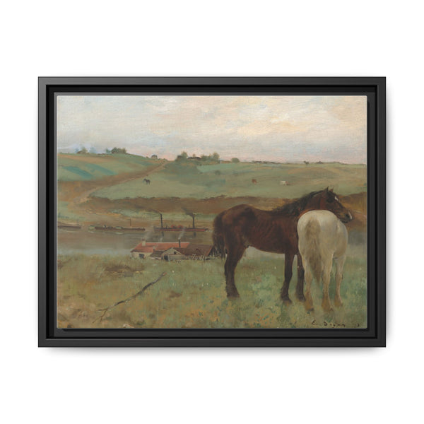 Horse in a Meadow (1871) by Edgar Degas - NOMADEN ART GALLERY