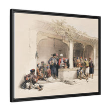 The coffee shop illustration by David Roberts (1796–1864)