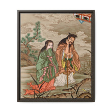 Chinese tales, vintage Japanese painting by G.A. Audsley - NOMADEN ART GALLERY