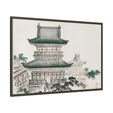 Japanese Architecture by Kōno Bairei (1844-1895)