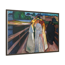 Edvard Munch's On the Bridge (1903) - NOMADEN ART GALLERY