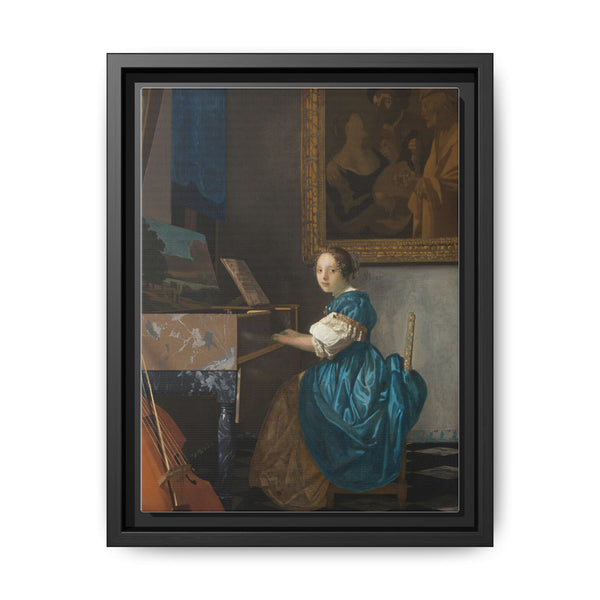 Johannes Vermeer’s Young Woman Seated at a Virginal (ca. 1670–1672)