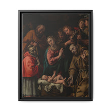 Adoration of the Shepherds with Saints Francis and Saint Carlo Borromeo by Antonio d Enrico called Tanzio da Varallo - NOMADEN ART GALLERY