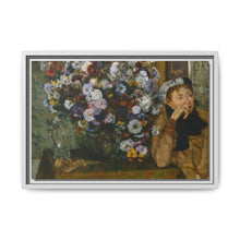 Edgar Degas's A Woman Seated beside a Vase of Flowers (Madame Paul Valpinçon?) - NOMADEN ART GALLERY