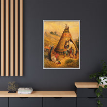 A Native American medicine man