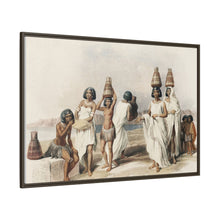 Nubian women at Kortie on the Nile illustration by David Roberts (1796–1864)