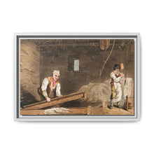 Illustration of line swinglers from The Costume of Yorkshire (1814) by George Walker - NOMADEN ART GALLERY