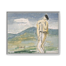 A weary pilgrim (1936) watercolor by Mikulas Galanda - NOMADEN ART GALLERY