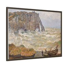 Claude Monet's Stormy Sea in Étretat (1883) - NOMADEN ART GALLERY