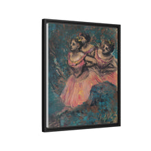 Three Dancers in Red Costume (1896) by Edgar Degas